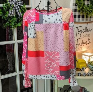 SHEIN Abstract Shirt